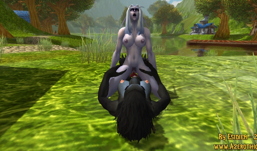Night Elf Female - Futa Worgen 01