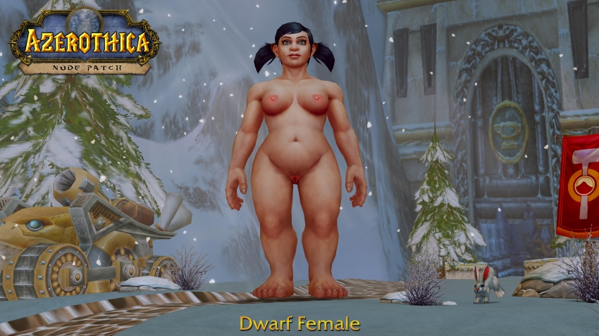 Dwarf-Female-Shaved