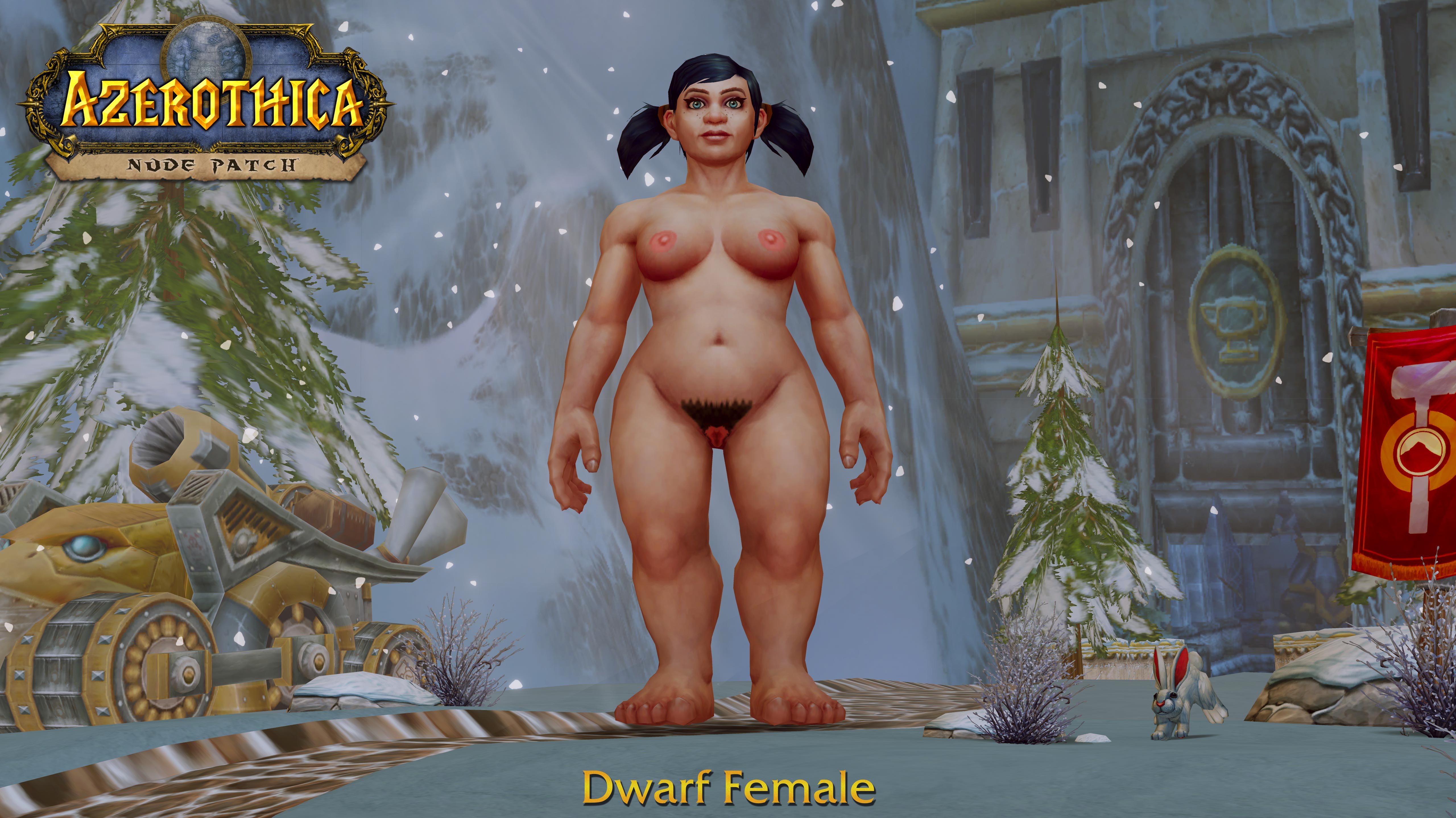 Female Elven Dwarf Nude