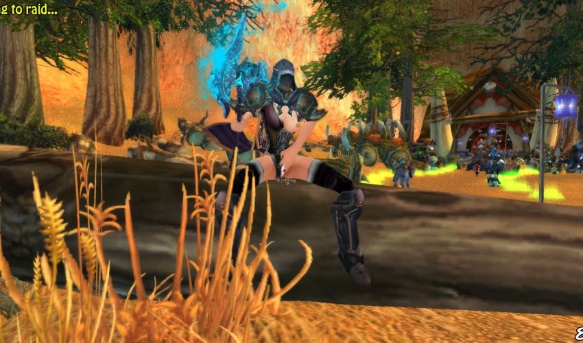 Waiting to raid..
